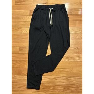 Vuori Jogger Ponto Performance Mens Medium Black Sweatpants Drawstring Athletic